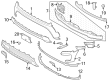 2022 Ford Expedition Grille Diagram - NL1Z-17K945-AA