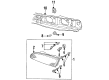 Ford Thunderbird Headlight Diagram - F4SZ13007B