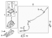 2016 Ford Fusion Shift Knob Diagram - DG9Z-7213-DA
