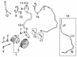 Ford Transit-350 Power Steering Reservoir Diagram - BK2Z-3E764-D