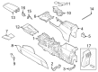 2022 Ford Bronco Sport Cup Holder Diagram - M1PZ-7813562-AA