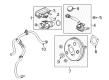 2016 Ford Fiesta Brake Booster Diagram - C1BZ-2005-B