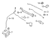 Lincoln MKZ Windshield Washer Nozzle Diagram - 6E5Z-17603-B