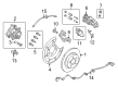 2015 Ford Focus Wheel Bearing Diagram - BV6Z-1104-R