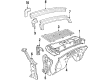 1985 Ford Bronco II Car Mirror Diagram - E5AZ-17700-B