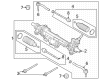 2023 Ford Bronco Rack and Pinion Boot Diagram - ML3Z-3332-C