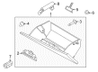 2014 Ford Police Interceptor Sedan Door Check Diagram - AG1Z-5406102-A