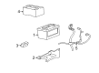 2001 Ford Explorer Battery Tray Diagram - F77Z-10732-AA