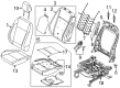 2015 Ford Escape Seat Cushion Diagram - CJ5Z-7864810-C