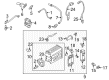 2004 Ford Freestar EGR Valve Gasket Diagram - 2W7Z-9D476-AA