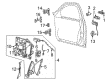 2019 Ford Police Interceptor Sedan Car Key Diagram - XW4Z-15K601-BA