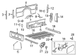 2014 Ford F-250 Super Duty Fuel Filler Housing Diagram - BC3Z-9927936-A