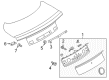 2017 Ford Mustang Emblem Diagram - FR3Z-6342528-LC