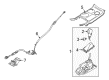 2019 Ford Explorer Automatic Transmission Shifter Diagram - JB5Z-7210-DB