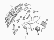 2010 Lincoln MKT A/C Hose Diagram - AE9Z-19A834-B