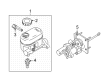 Ford E-350 Super Duty Brake Booster Diagram - LC2Z-2005-B