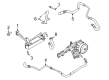 2023 Ford F-350 Super Duty Automatic Transmission Oil Cooler Line Diagram - LC3Z-7H255-B