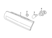 2011 Lincoln MKZ Tail Light Diagram - 9H6Z-13405-B