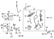 Ford F-350 Super Duty Power Window Motor Diagram - ML3Z-9923394-A