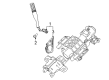 2014 Ford F-150 Automatic Transmission Shift Levers Diagram - BL3Z-7A256-BD