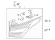 2014 Ford Escape Light Socket Diagram - CJ5Z-13410-A