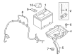 2015 Lincoln MKX Battery Terminal Diagram - BT4Z-14450-AA