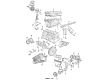 Ford Contour Flywheel Ring Gear Diagram - D8RZ-6384-A