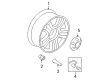 Ford F-150 Wheel Cover Diagram - 6L3Z-1130-AA