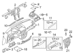 Mercury Milan Steering Column Cover Diagram - AE5Z-5404459-AB