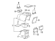 2003 Ford F-150 Center Console Base Diagram - 1L3Z-15045A36-CAA