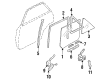 1997 Mercury Tracer Weather Strip Diagram - F7CZ5426929AA