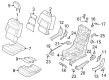 Ford Explorer Seat Cover Diagram - MB5Z-7863804-HA