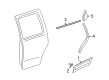 Mercury Mariner Door Moldings Diagram - 5E6Z-7825556-AAPTM