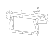 2006 Mercury Monterey Engine Mount Bracket Diagram - 3F2Z-6F054-AA