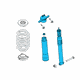 2022 Ford Escape Shock Absorber Diagram - LX6Z-18125-BL