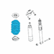 2022 Ford Escape Coil Springs Diagram - LX6Z-5560-ED