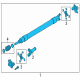 2023 Ford F-350 Super Duty Drive Shaft Diagram - PC3Z-4602-AJ