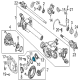 2023 Ford F-350 Super Duty Differential Pinion Bearing Diagram - HC3Z-4561-B