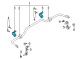 Lincoln Sway Bar Bracket Diagram - LX6Z-5B484-A