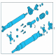 2024 Ford F-250 Super Duty Drive Shaft Diagram - PC3Z-4R602-JC