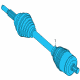 Ford E-Transit Axle Shaft Diagram - NK4Z-4K138-B