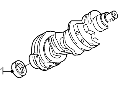 Ford 1L2Z-6303-BA Crankshaft Assy