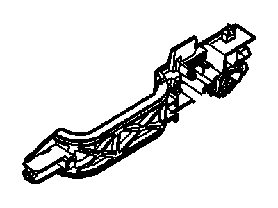 Mercury 5L8Z-78223N03-AA Reinforcement