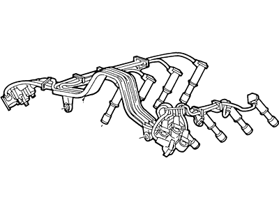 Ford F1AZ-12297-B Separator - Ignition Wire