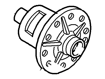 Lincoln E7TZ-4204-E Case - Differential