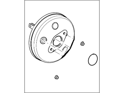 Ford BE8Z-2005-A Booster Assy - Brake