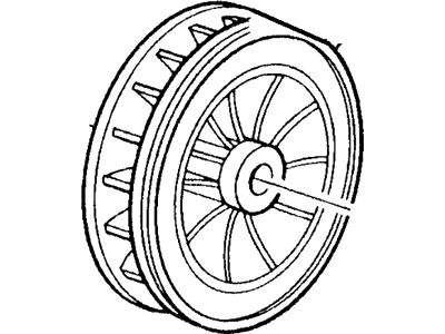 Lincoln F58Z-19834-AA Fan Assembly