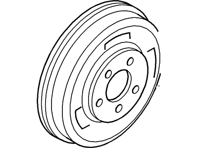 Mercury YL8Z-1126-AA Drum - Brake