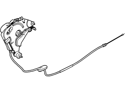 Lincoln 4L3Z-2853-AA Cable Assy - Parking Brake