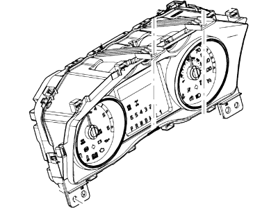 Ford FC3Z-10849-SA Instrument Cluster